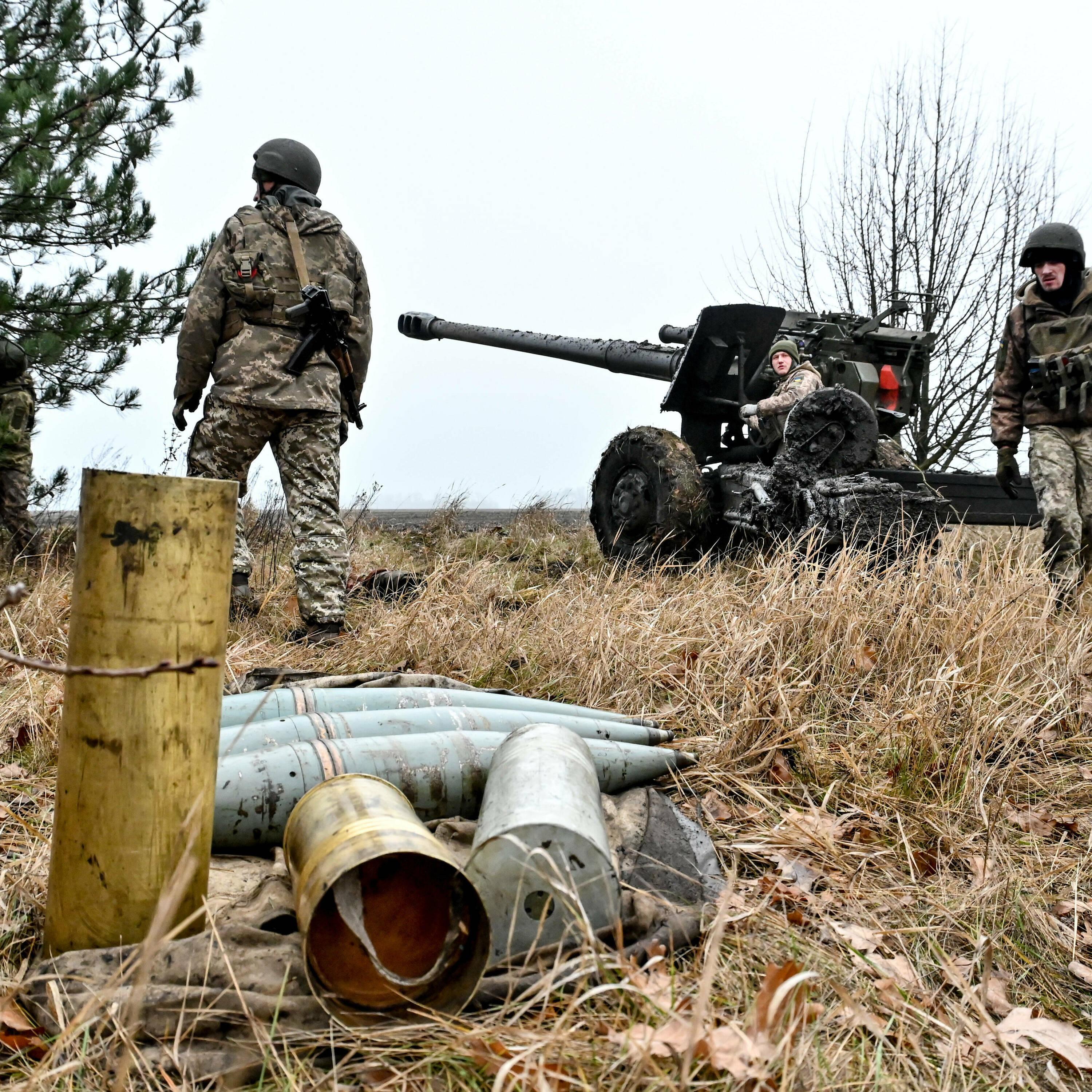 Die Ukraine hat ein Munitionsproblem